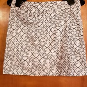Dockers Golf skort Black/White print size 8 P